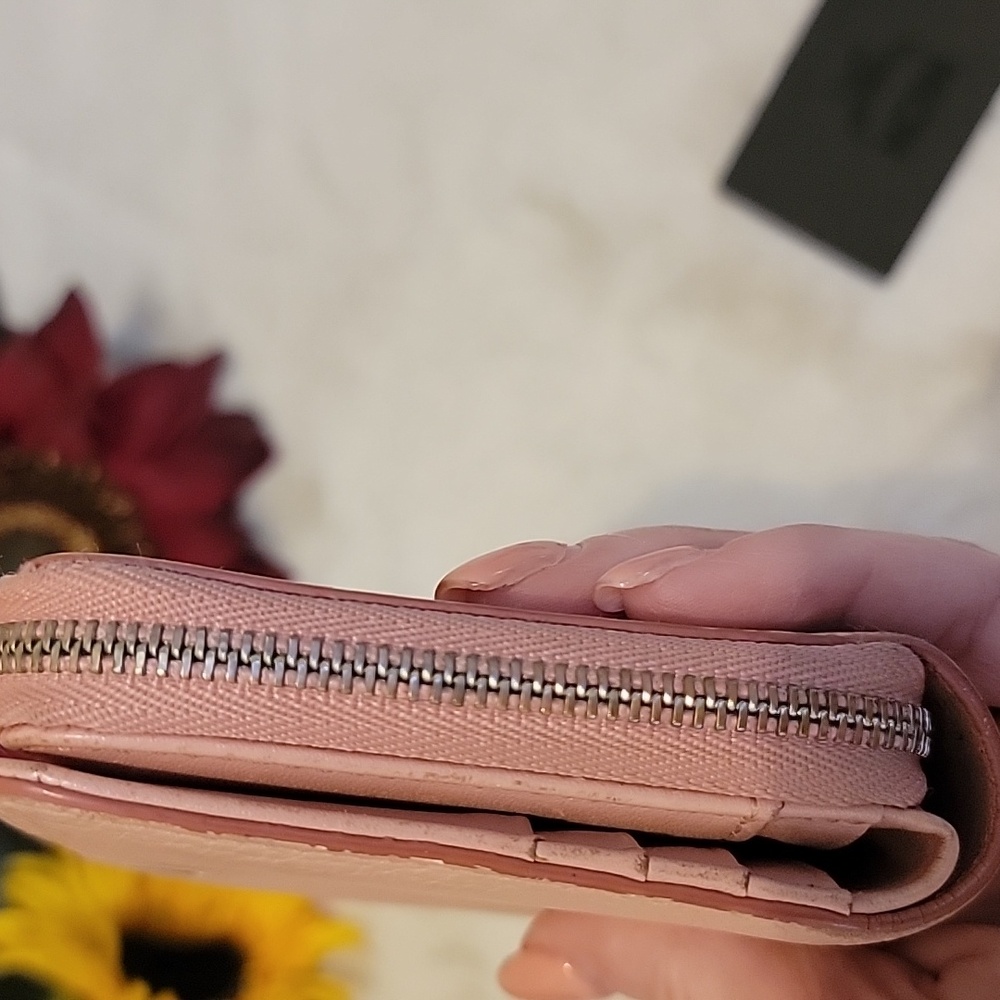 MCM Blush Pink Leather Wallet - Picture 7 of 10